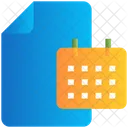 File Calendar Paper Icon