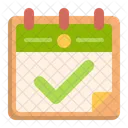 Timeanddate Color Calendar Icon