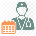 Appointment Doctor Calendar Icon