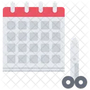 Calendar Haircut Date Icon