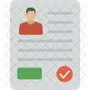 Letter Appointment Paper Icon