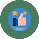 Feedback Thumbs Up Customer Rating Icon