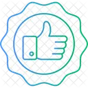 Feedback Thumbs Up Customer Rating Icon