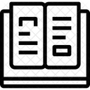 Apprentissage Livre Etude Icône