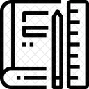 Apprentissage Livre Etude Icône