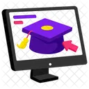 Ordinateur Portable Education Enseignant Icône