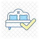Appropriate Bed Furniture Icon