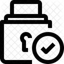 Approuver le cadenas  Icône