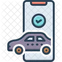 Approval Car Applicable Icon