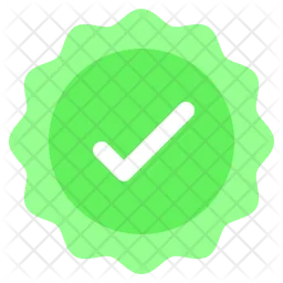 Approval badge Emoji Icon