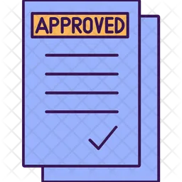 Approval sheet  Icon