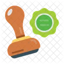 Approval Stamp  Icon