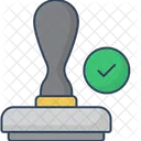 Approval stamp  Icon