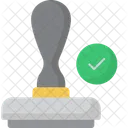 Approval stamp  Icon