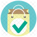 Approve Bag Buy Icon