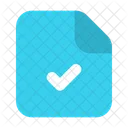 Approve Test Text Icon