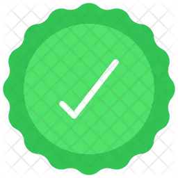Approve Badge  Icon