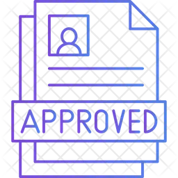 Approve document  Icon
