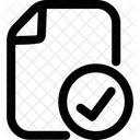 Approve File Approve File Icon