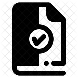 Approve file  Icon
