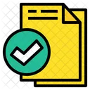 Approve File  Icon