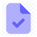 Approve File  Icon