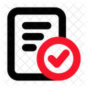 Approve File  Icon
