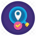 Ilocation Finder Approve Location Accept Location Icon