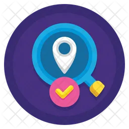 Approve Location  Icon