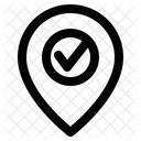 Approve Pin Ok Symbol
