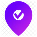 Approve Pin Ok Symbol