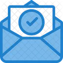 Approve Mail  Icon