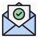 Approve Mail  Icon