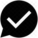 Approve Message Check Message Chat Icon