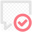 Approve Message  Icon
