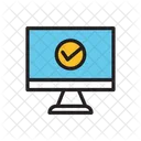 Approve Monitor Secure Monitor Protected Monitor Icon