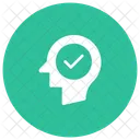 Approve Thinking Tick Icon