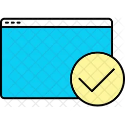 Approve webpage  Icon