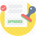Approved Verifiy Check Icon