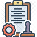 Approved Document Accept Icon