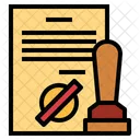 Approved File Document Icon
