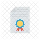 Approved Degree Certificate Icon