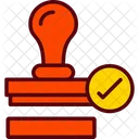 Approved Authorised Stamp Icon