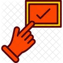 Approved Hand Click Icon