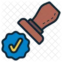 Approved Stamp Accept Icon