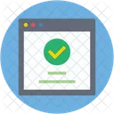 Completed Approved Data Icon