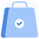Approved Bag Verified Bag Shopping Bag Icon