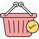 Approved basket  Icon