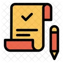 Accept Approved Bill Icon