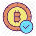 Approved Approved Bitcoin Check Bitcoin Icon